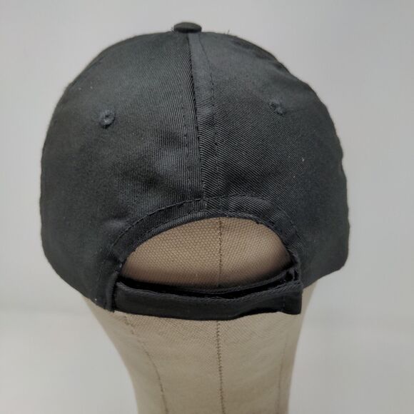 Greece Men's Strapback Hat Cap Black OSFA Graphic Logo PolyCotton - Picture 7 of 10